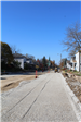 Preparing a street for paving