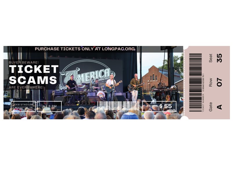 don't fall for ticket scams