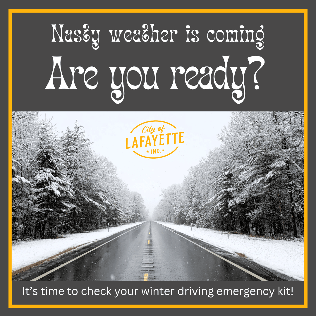 Car emergency kit reminder