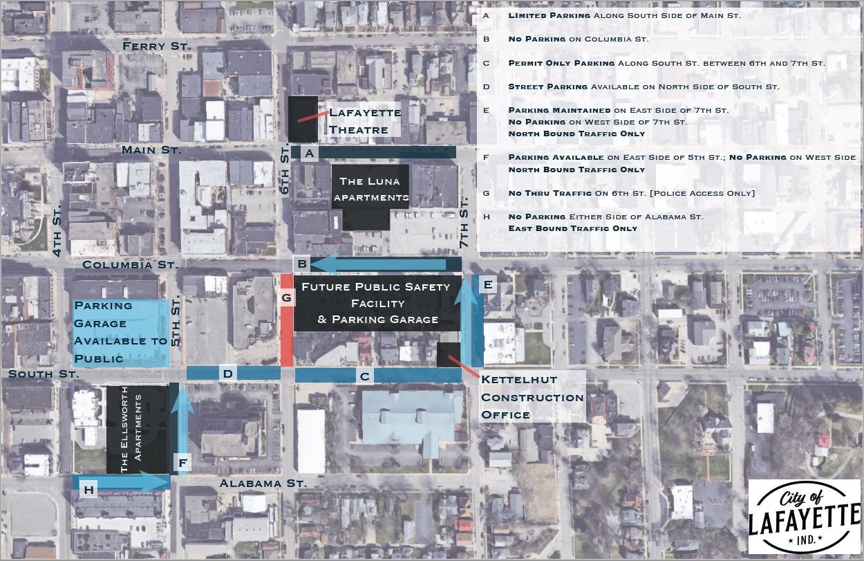 Traffic and Parking Map Opens in new window